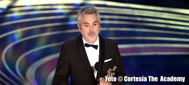 Alfonso Cuaron gana tres Oscars con Roma